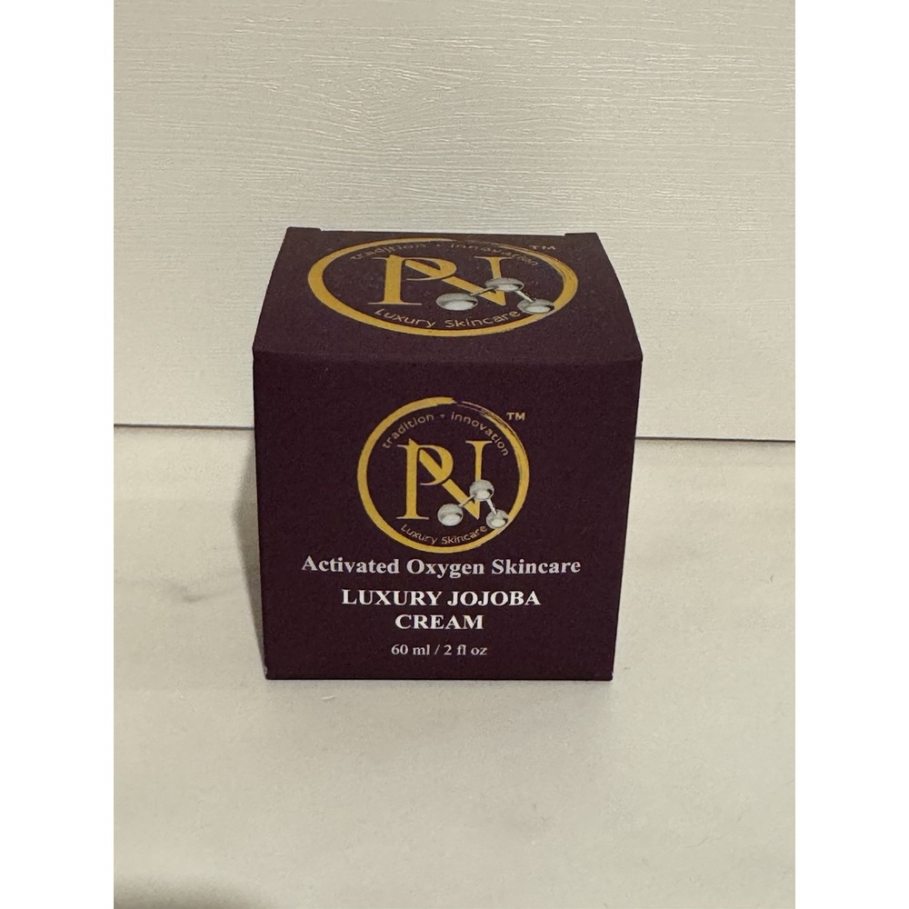 PN Luxury Activated Oxygen Skincare Luxury Jojoba Cream 2 oz NEW with Bag